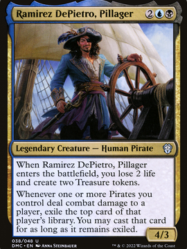 Ramirez DePietro, Pillager (DMC-038) - Dominaria United Commander Foil