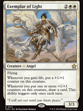 Exemplar of Light (FDN-011) - Foundations Foil