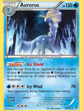 Aurorus (26/111) [XY: Furious Fists]