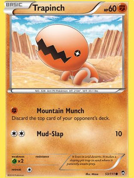 Trapinch (53/111) [XY: Furious Fists]