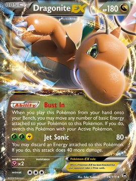 Dragonite EX (74/111) [XY: Furious Fists]