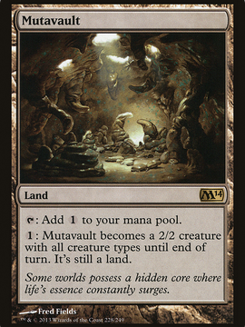 Mutavault (M14-228) - Magic 2014