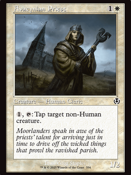 Avacynian Priest (Retro Frame) (INR-334) - Innistrad Remastered