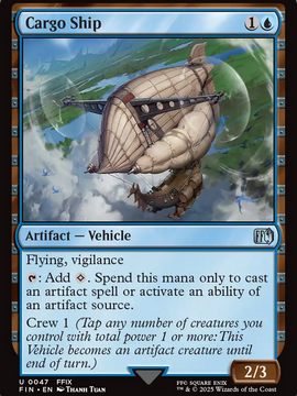 Cargo Ship (FIN-047) - FINAL FANTASY