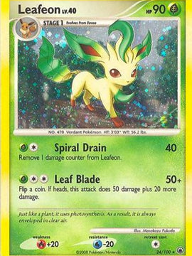 Leafeon (24/100) (Theme Deck Exclusive) [Diamond & Pearl: Majestic Dawn]