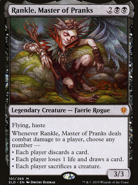 Rankle, Master of Pranks (ELD-101) - Throne of Eldraine