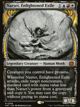 Narset, Enlightened Exile (MAT-088) - March of the Machine: The Aftermath: (Showcase)