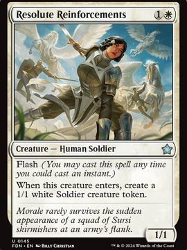 Resolute Reinforcements (FDN-145) - Foundations