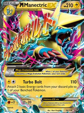 M Manectric EX (24/119) [XY: Phantom Forces]