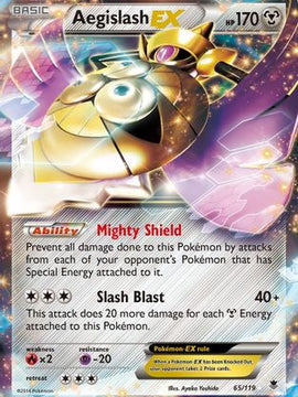 Aegislash EX (65/119) [XY: Phantom Forces]