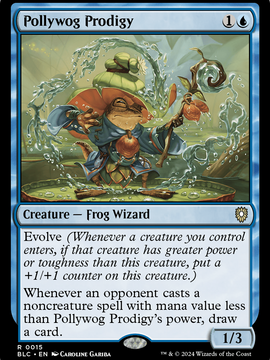 Pollywog Prodigy (BLC-015) - Bloomburrow Commander