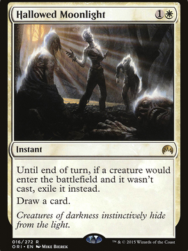Hallowed Moonlight (ORI-016) - Magic Origins Foil