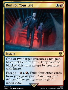 Run for Your Life (WHO-154) - Doctor Who