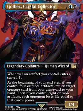 Golbez, Crystal Collector (FIN-395) - FINAL FANTASY (Borderless) Foil