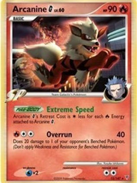 Arcanine G (15/147) (Theme Deck Exclusive) [Platinum: Supreme Victors]