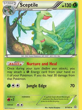 Sceptile (8/160) [XY: Primal Clash]