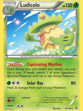 Ludicolo (12/160) [XY: Primal Clash]