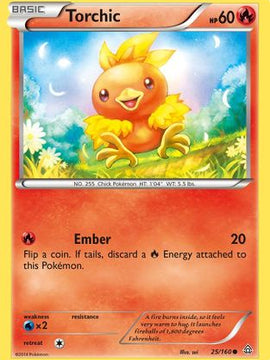 Torchic (25/160) [XY: Primal Clash]