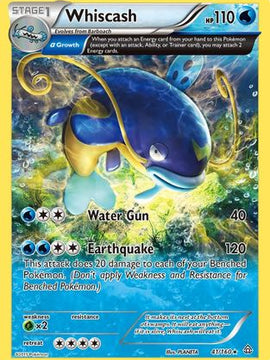 Whiscash (41/160) [XY: Primal Clash]