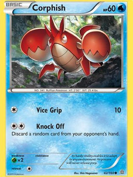 Corphish (42/160) [XY: Primal Clash]