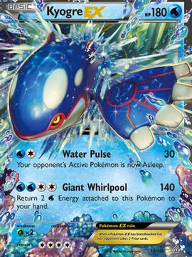 Kyogre EX (54/160) [XY: Primal Clash]