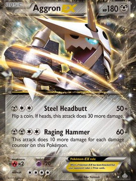 Aggron EX (93/160) [XY: Primal Clash]