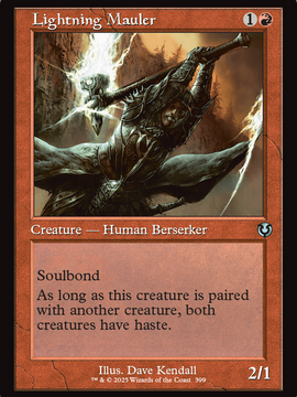 Lightning Mauler (Retro Frame) (INR-399) - Innistrad Remastered