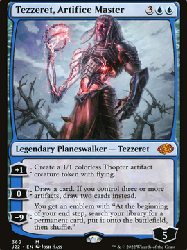 Tezzeret, Artifice Master (J22-360) - Jumpstart 2022