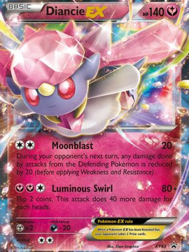Diancie EX (XY43) [XY: Black Star Promos]