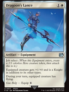 Dragoon's Lance (FIN-017) - FINAL FANTASY