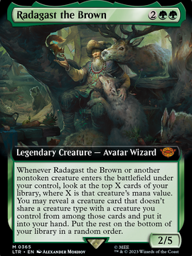 Radagast the Brown (LTR-365) - The Lord of the Rings: Tales of Middle-earth: (Extended Art)