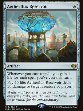 Aetherflux Reservoir (KLD-192) - Kaladesh