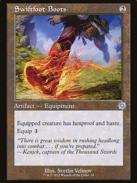 Swiftfoot Boots (BRR-058) - The Brothers' War Retro Artifacts