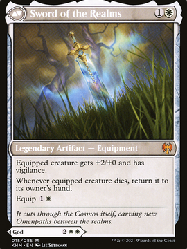 Halvar, God of Battle // Sword of the Realms (KHM-015) - Kaldheim Foil