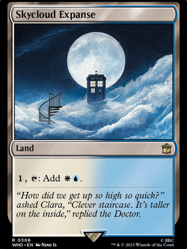 Skycloud Expanse (WHO-306) - Doctor Who