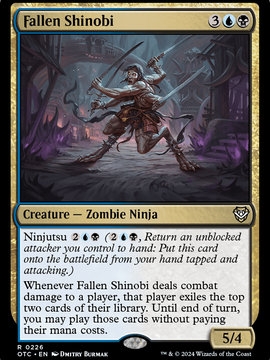 Fallen Shinobi (OTC-226) - Outlaws of Thunder Junction Commander