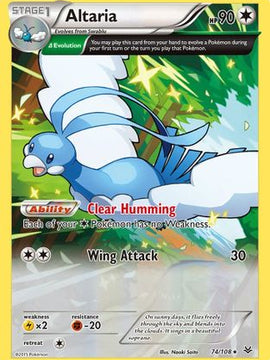 Altaria (74/108) [XY: Roaring Skies]
