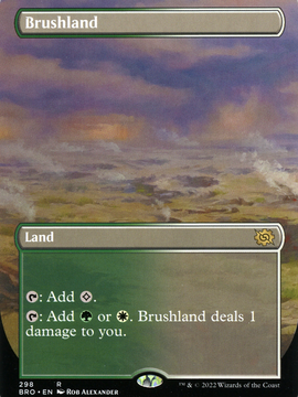 Brushland (BRO-298) - The Brothers' War (Borderless) Foil