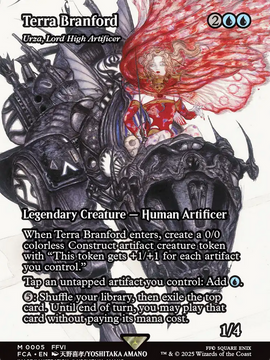 Urza, Lord High Artificer (FCA-005) - FINAL FANTASY: Through the Ages / Terra Branford (Borderless)