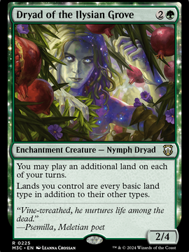 Dryad of the Ilysian Grove (M3C-225) - Modern Horizons 3 Commander