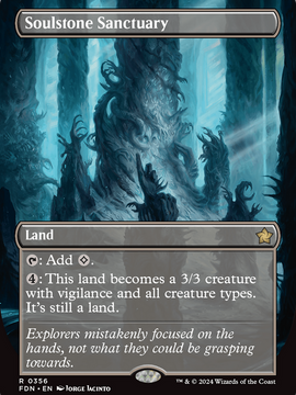 Soulstone Sanctuary (FDN-356) - Foundations (Borderless)