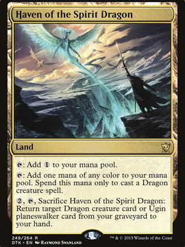 Haven of the Spirit Dragon (DTK-249) - Dragons of Tarkir Foil