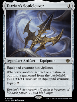 Tarrian's Soulcleaver (LCI-264) - The Lost Caverns of Ixalan Foil