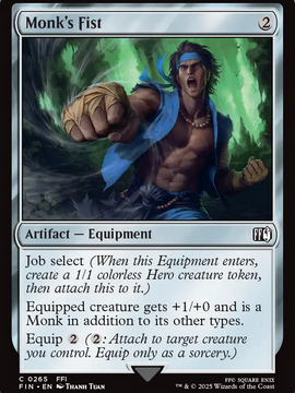 Monk's Fist (FIN-265) - FINAL FANTASY