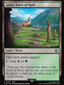 Gohn, Town of Ruin (FIN-278) - FINAL FANTASY