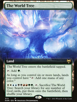 The World Tree (KHM-373) - Kaldheim: (Extended Art)