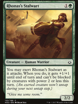 Rhonas's Stalwart (HOU-133) - Hour of Devastation