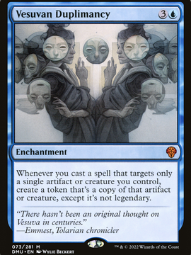 Vesuvan Duplimancy (DMU-073) - Dominaria United Foil