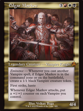 Edgar Markov (Retro Frame) (INR-428) - Innistrad Remastered