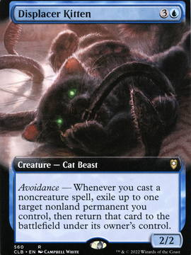 Displacer Kitten (CLB-560) - Commander Legends: Battle for Baldur's Gate: (Extended Art)